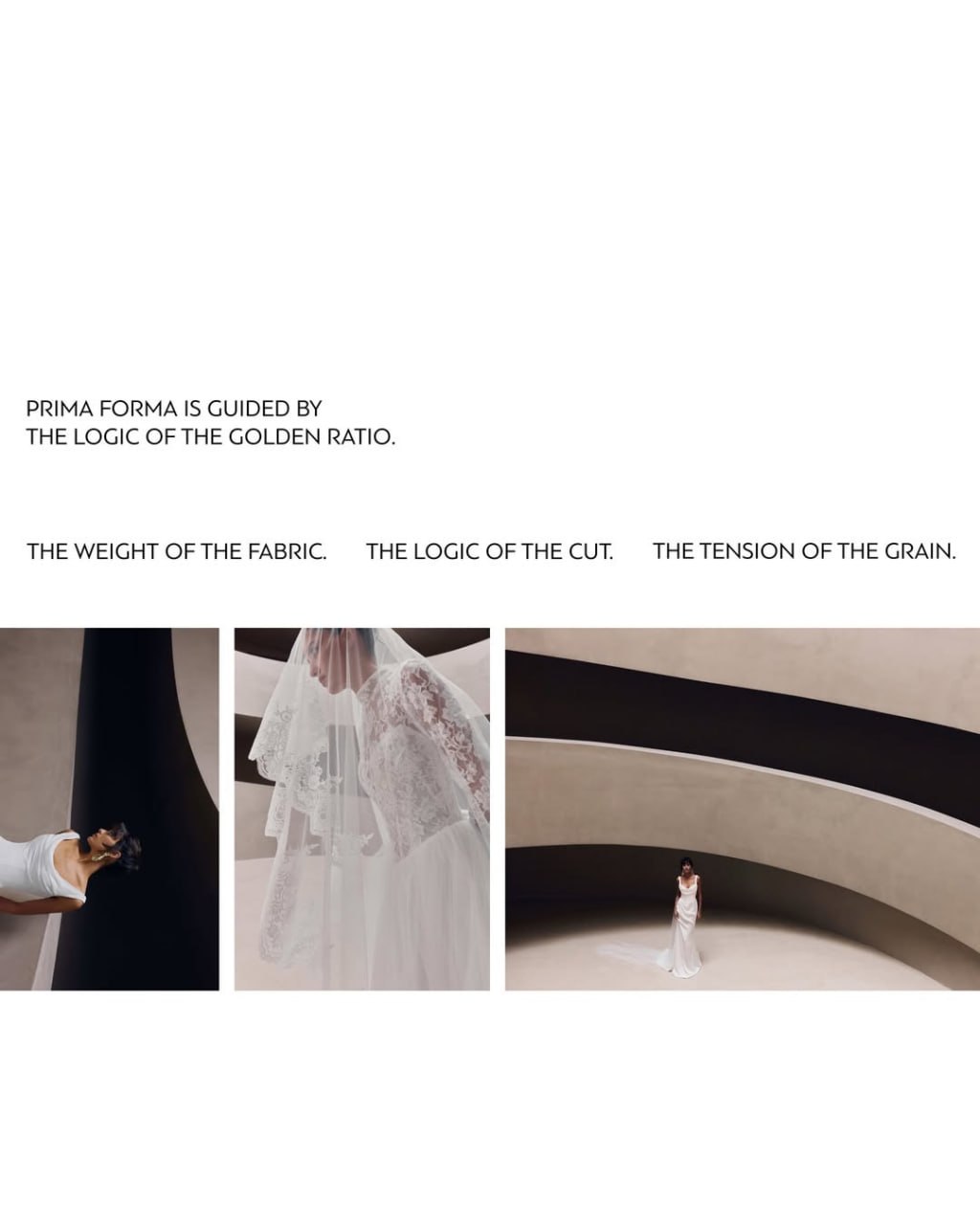 Prima Forma — golden ratio